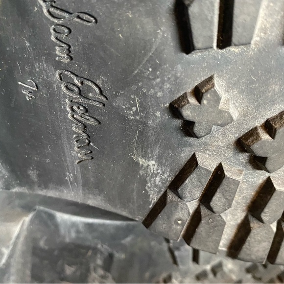 Sam Edelman crushed velvet lug sole combat boots size 7.5 - Picture 6 of 7